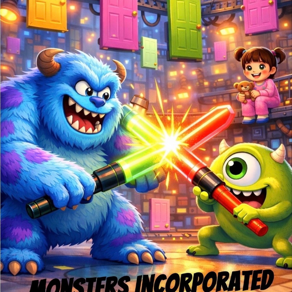 Monsters Incorporated pen